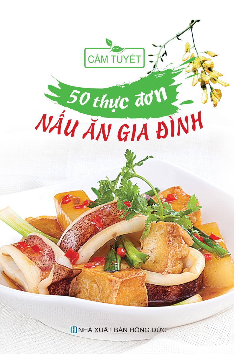 Sách - 50 thực đơn nấu ăn gia đình