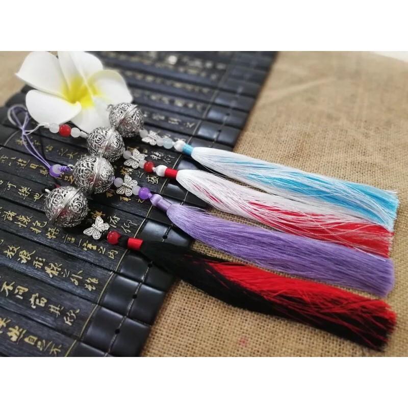 Móc khóa ma đạo tổ sư cung linh dây tuyến móc khóa cổ trang tua rua phim Trần Tình Lệnh Lam Vong Cơ Ngụy Vô Tiện Tiêu Chiên Vương Nhất Bác