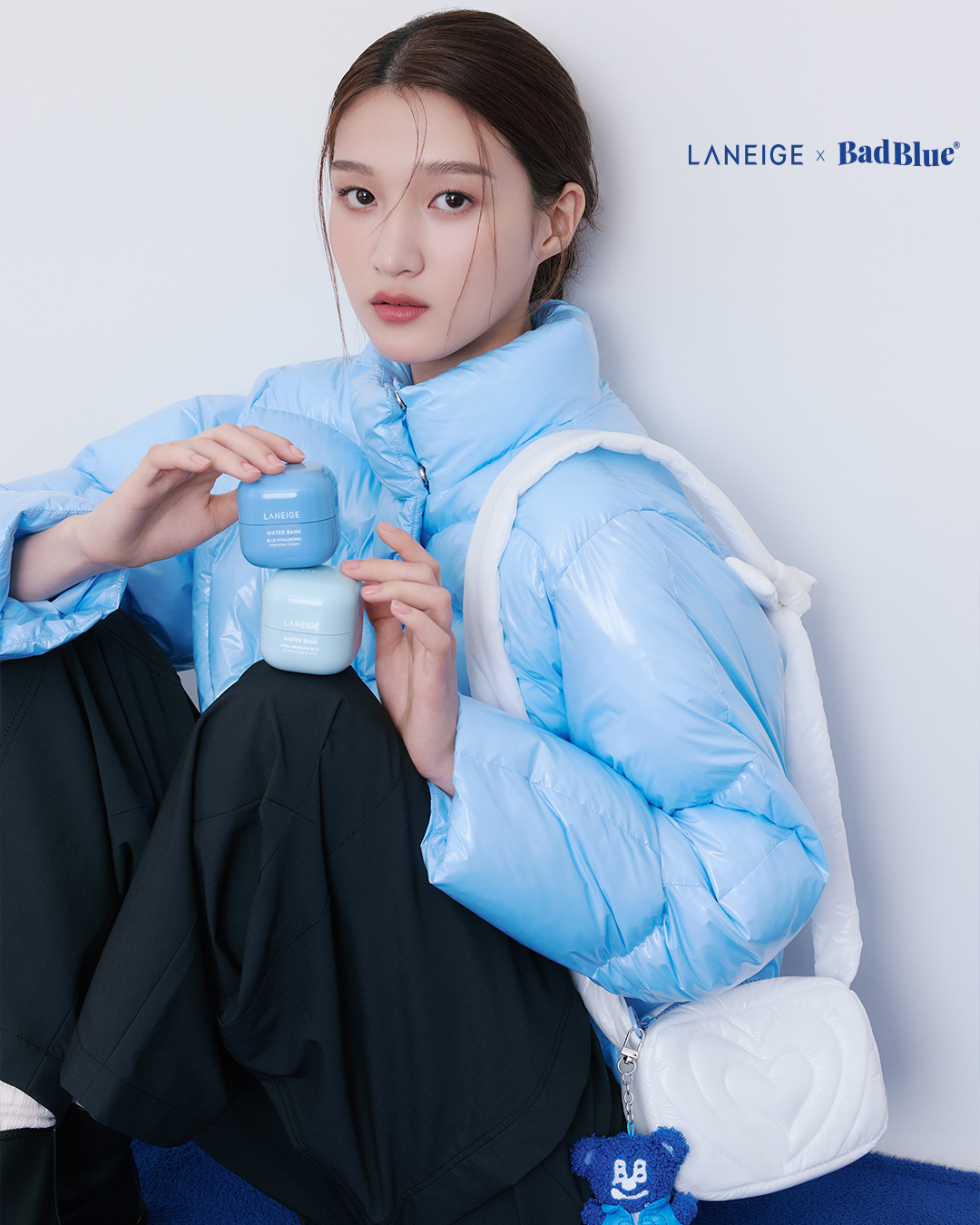 [Exclusive Gift] Túi Đeo Bad Blue x Laneige Màu Trắng