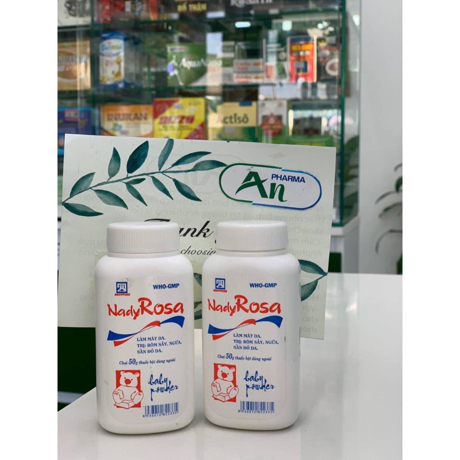 Phấn rôm sảy NadyRosa -