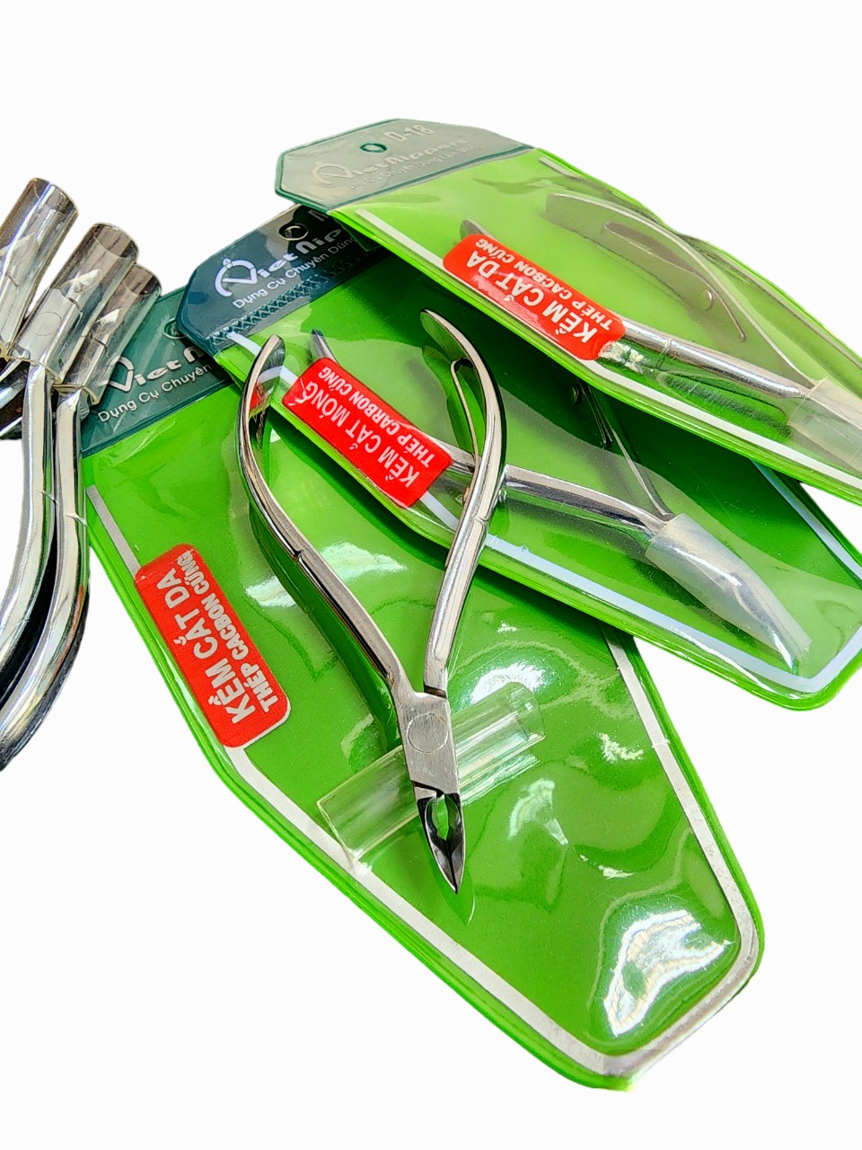 Cuticle Nippers – Hard Steel - White D-18