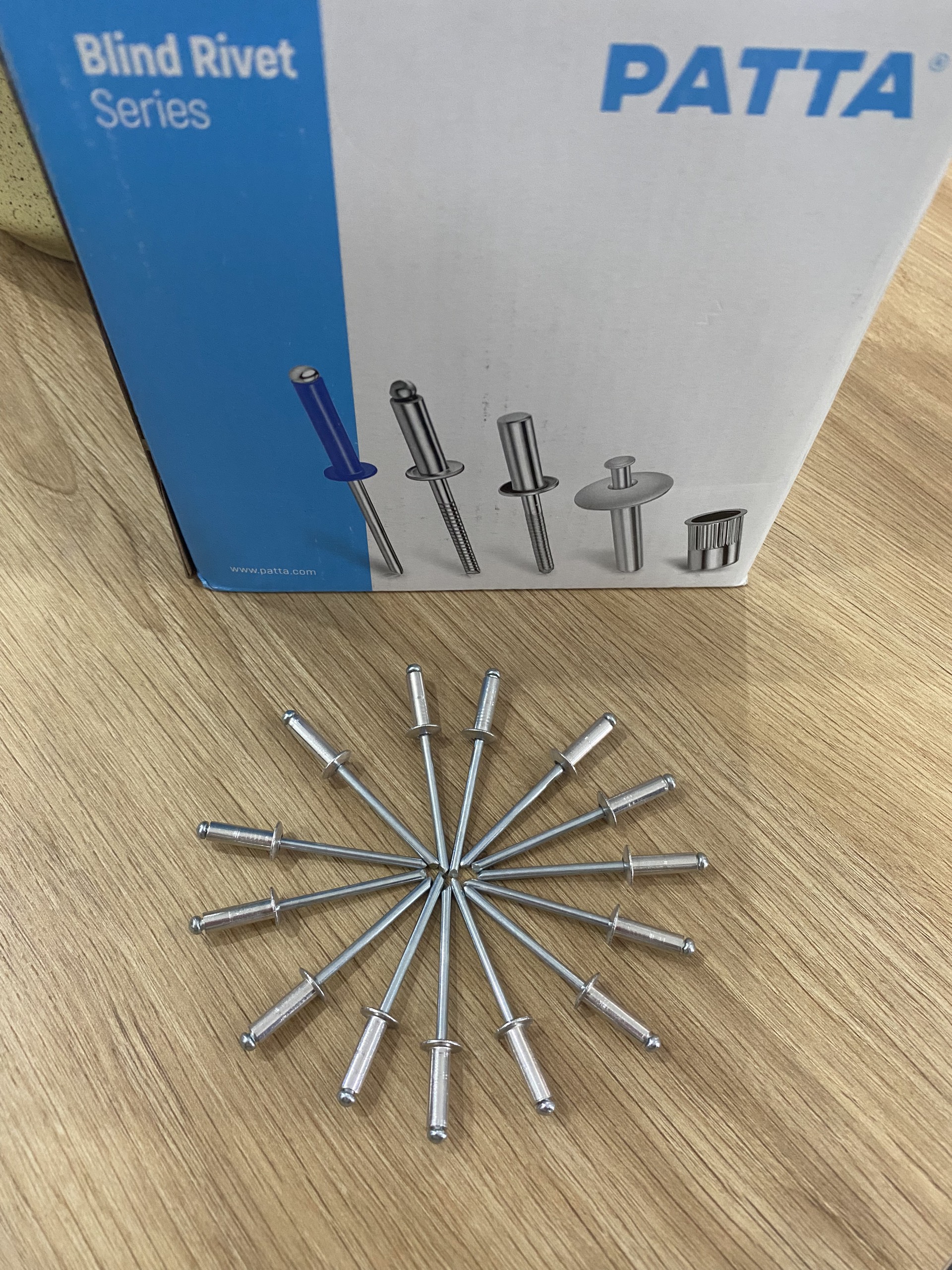 Đinh Tán Hiệu PATTA Đài Loan - Blind Rivets