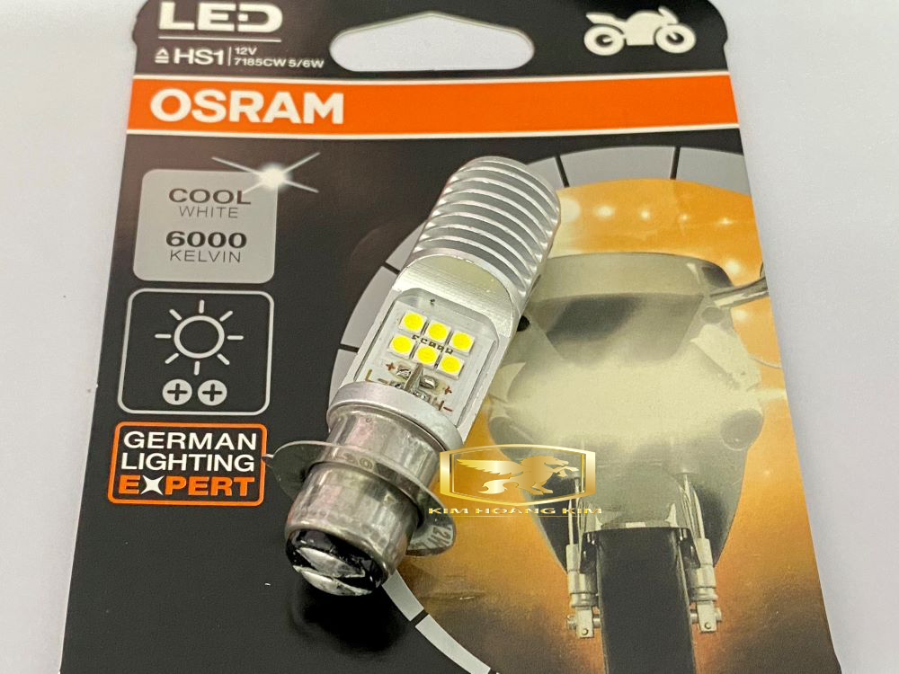 Đèn Pha Led OSRAM Chân M5 với 6 Tim Led Dành Cho Xe Máy siêu rẻ