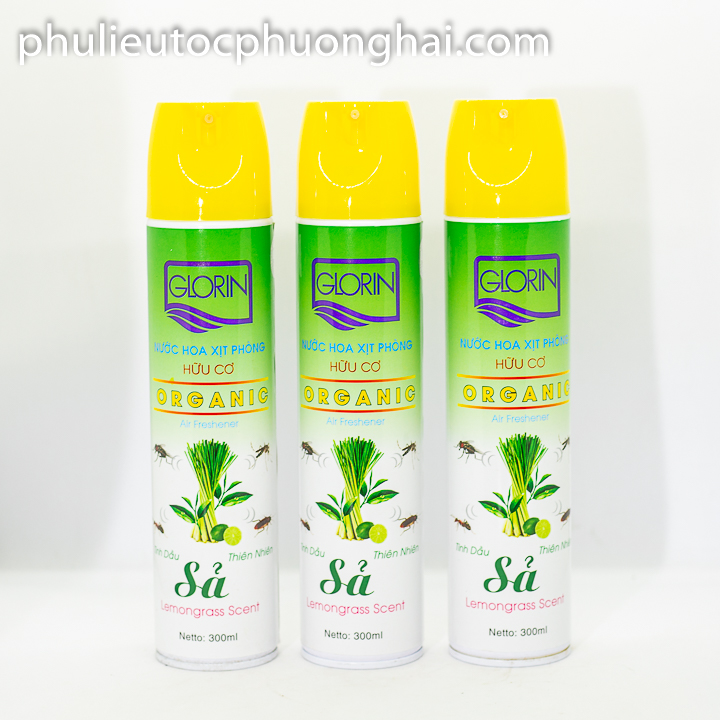 Nước Hoa Xit Phòng Glorin Sả Chanh