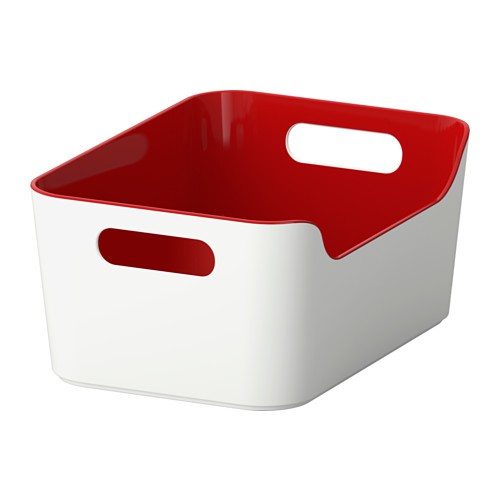 Hộp để đồ/box, red ikea