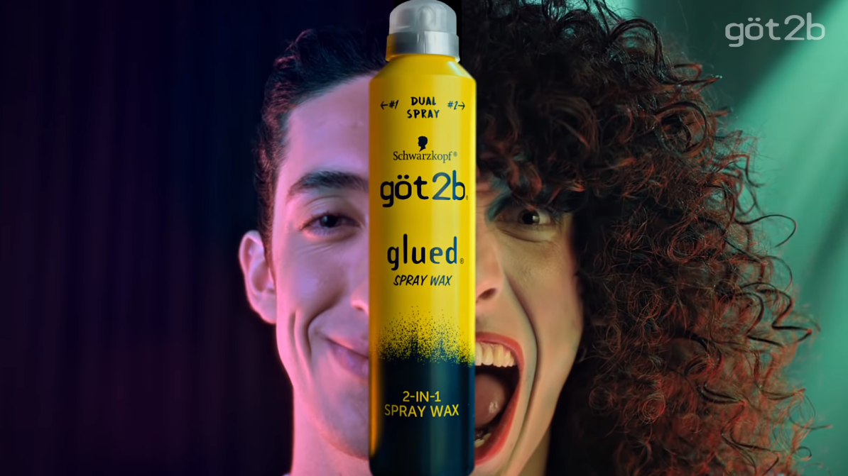 [HCM]Xịt tạo kiểu tóc Got2B Glued 2in1 Spray Wax