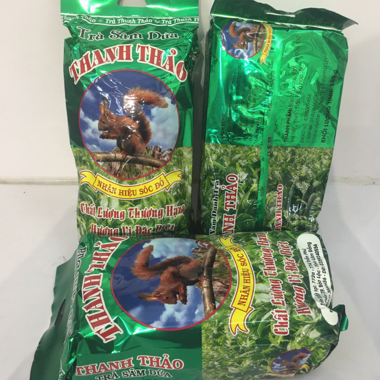 Trà Sâm Dứa Thanh Thảo Thanh Nhiệt Gói 350gr