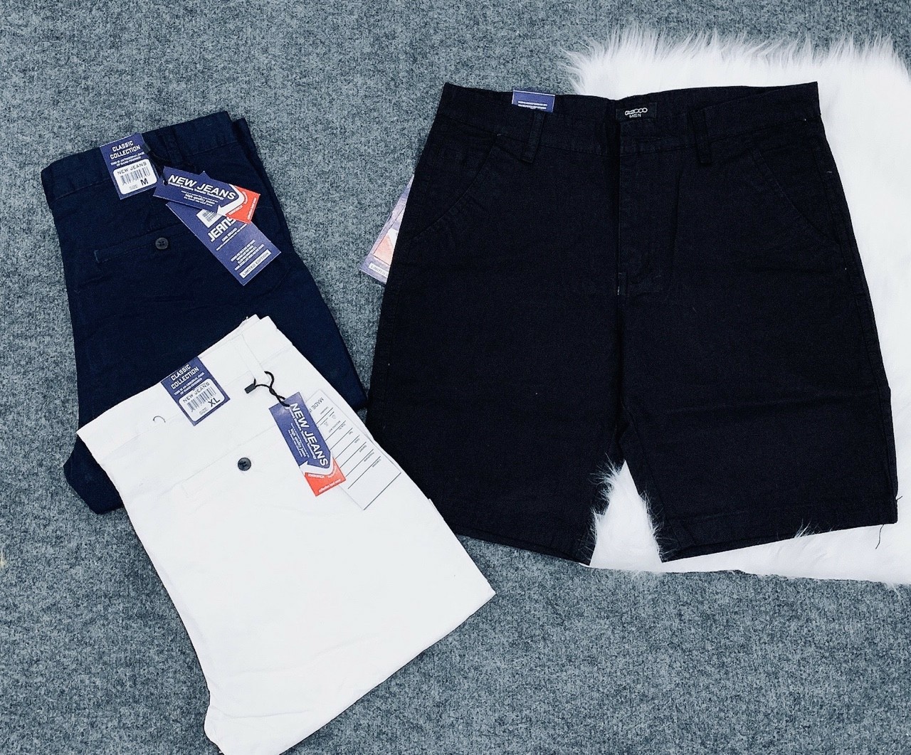 Quần short kaki nam co giãn form ngắn size 28-32 có size lớn 34