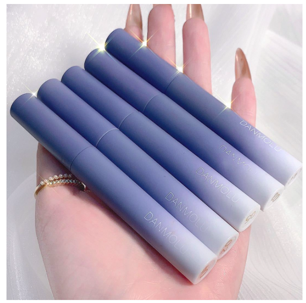 Sét 5 Cây Son Kem Lì DANMOLU Nội Địa Trung | Set 5 cây Son Danmolu nội địa trung - Set 5 cây Son màu đỏ - Hot trend 2021