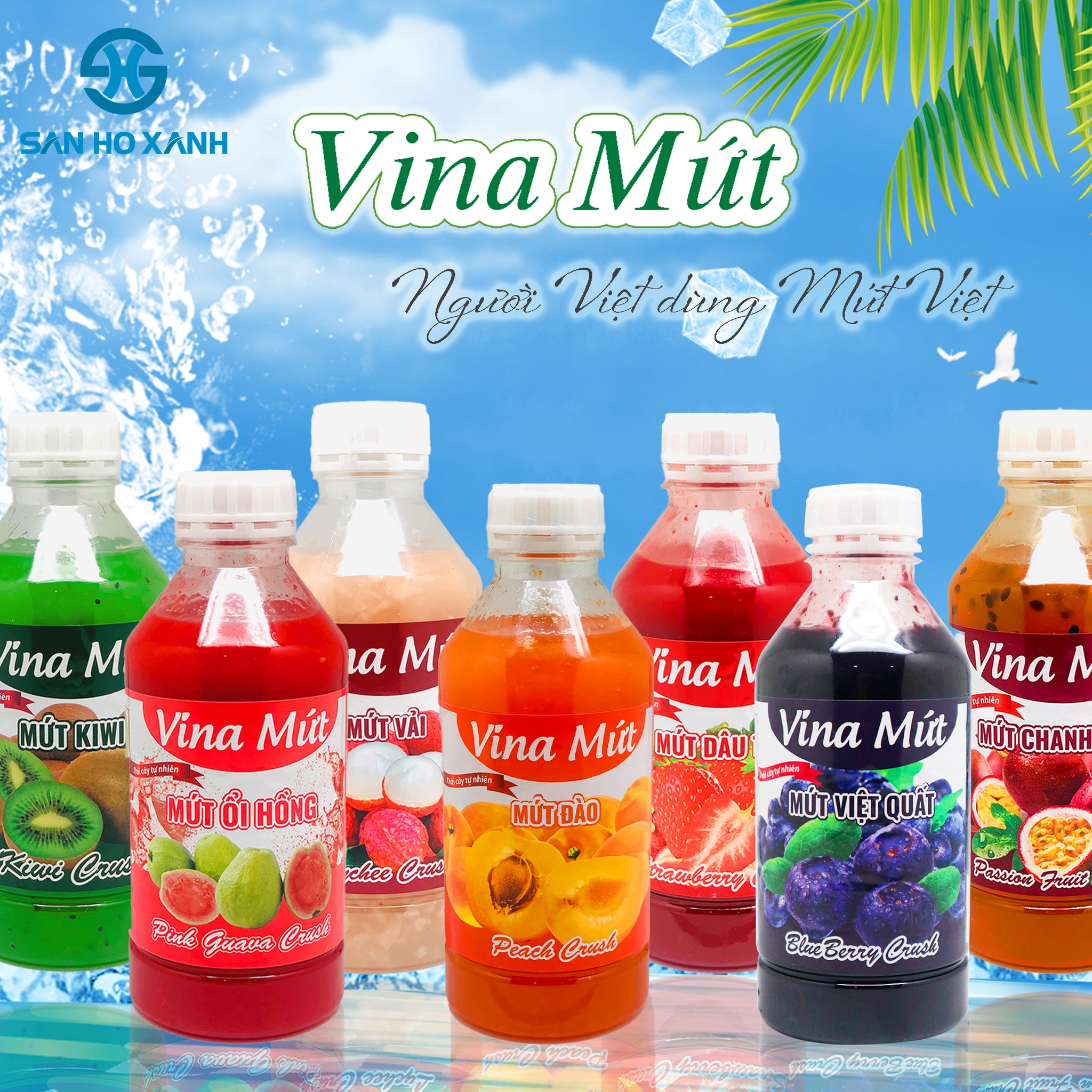 Sinh tố Vina 1000ml