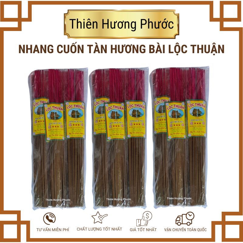 Nhang trầm cuốn tàn đặc biệt số 1 Hà Nội