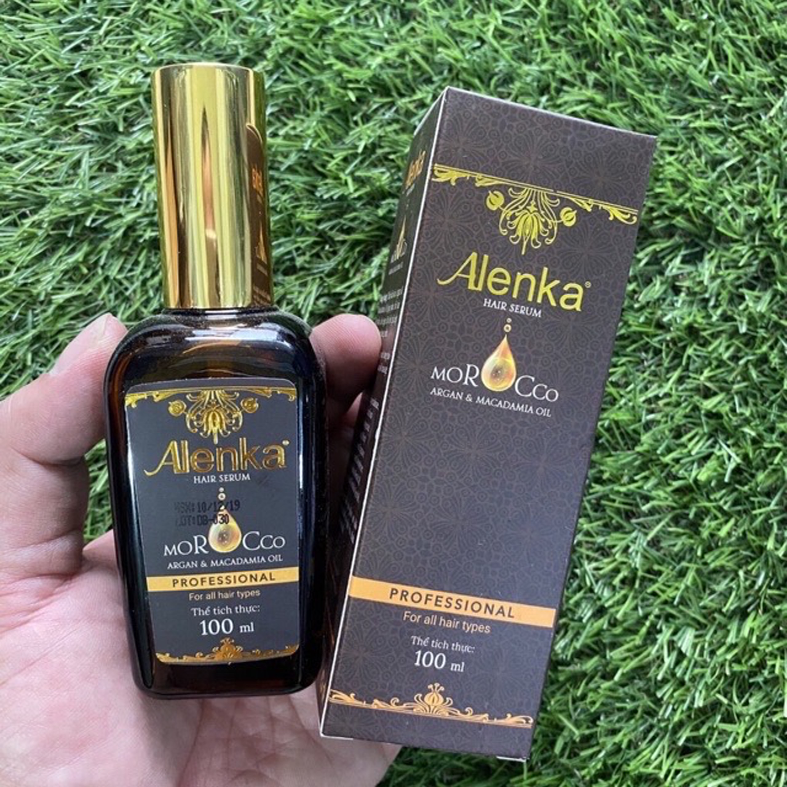 [HCM]Tinh dầu serum dưỡng tóc và giữ nếp tóc alenka