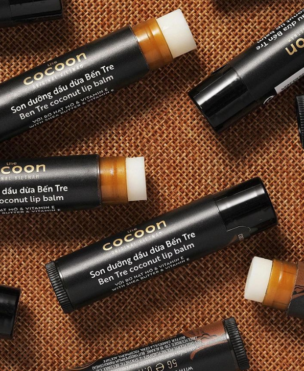 Son dưỡng COCOON, son dưỡng dầu dừa COCOON