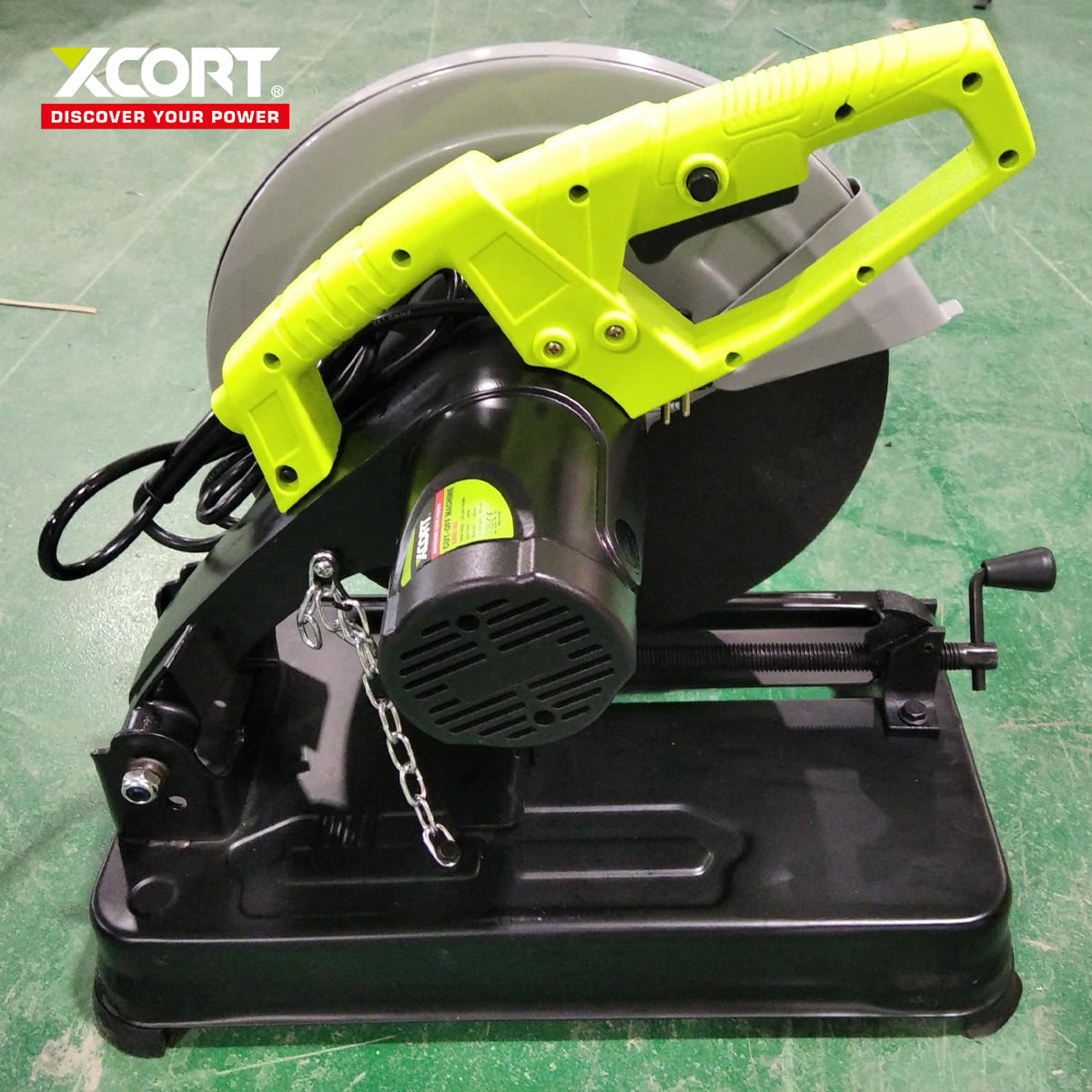 MÁY CẮT SẮT-MÁY CẮT SẮT 2600W-355MM XCORT-MÁY KHỎE