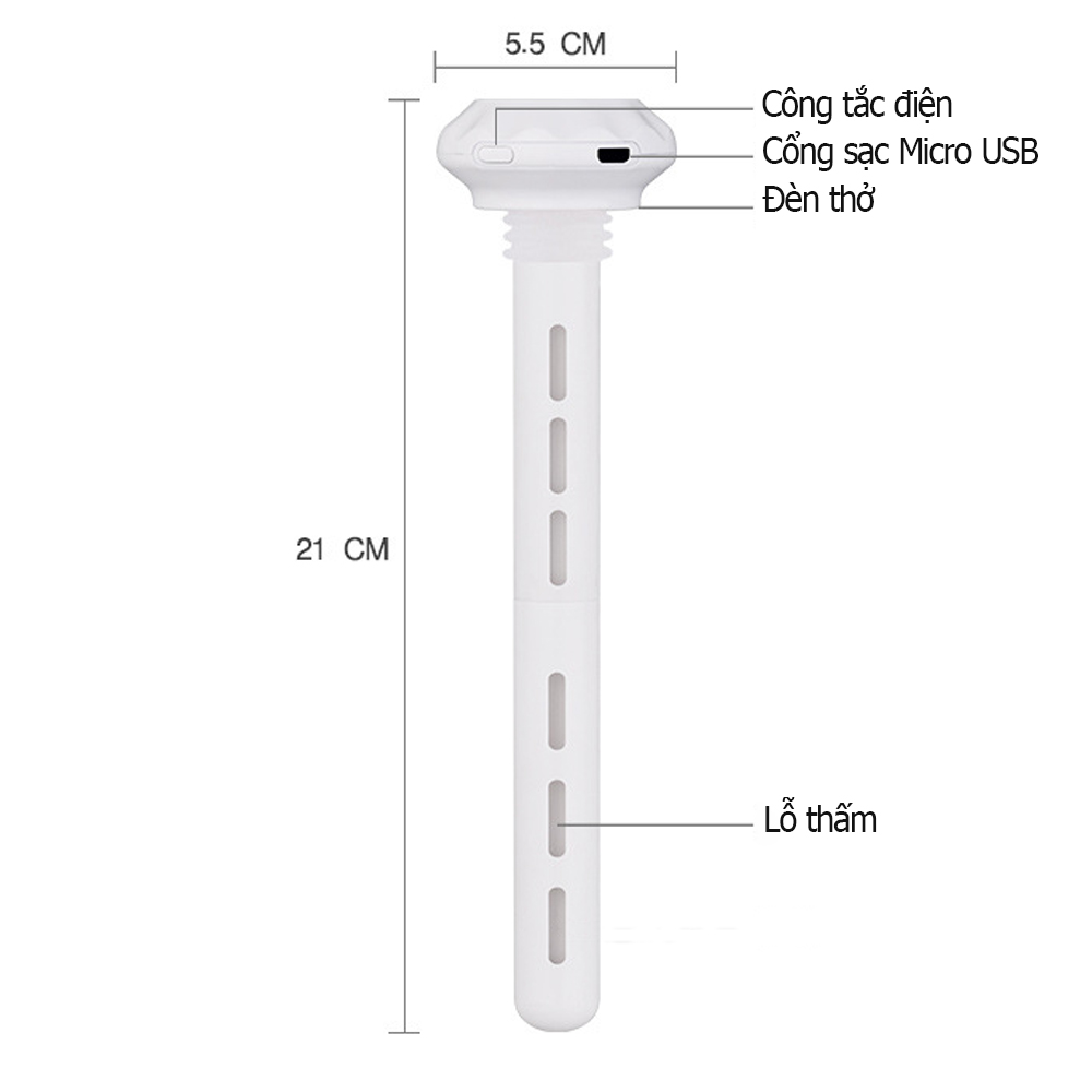 Máy phun sương tạo ẩm đa năng, tiện dụng dành cho oto, văn phòng, phòng ngủ phù hợp với nhiều loại bình chứa,công nghệ phun sương nano khuếch tán rộng- Bảo hành 6 tháng