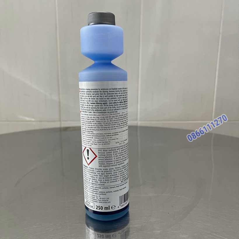 Nước rửa kính Sonax Xtreme clear view 1:100 concentrate 250ml