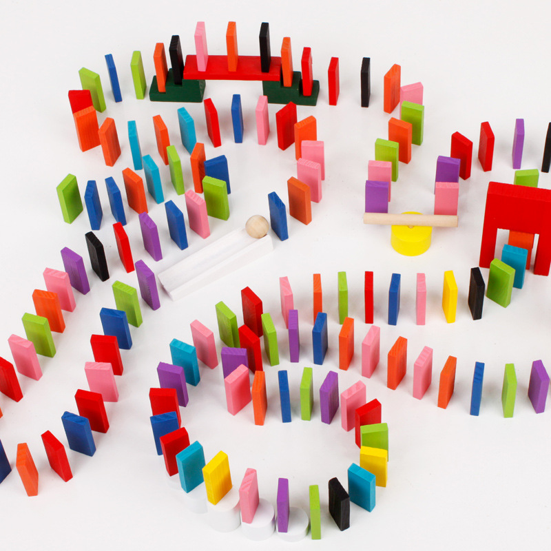 Bộ 360 quân domino bằng gỗ (đồ chơi)