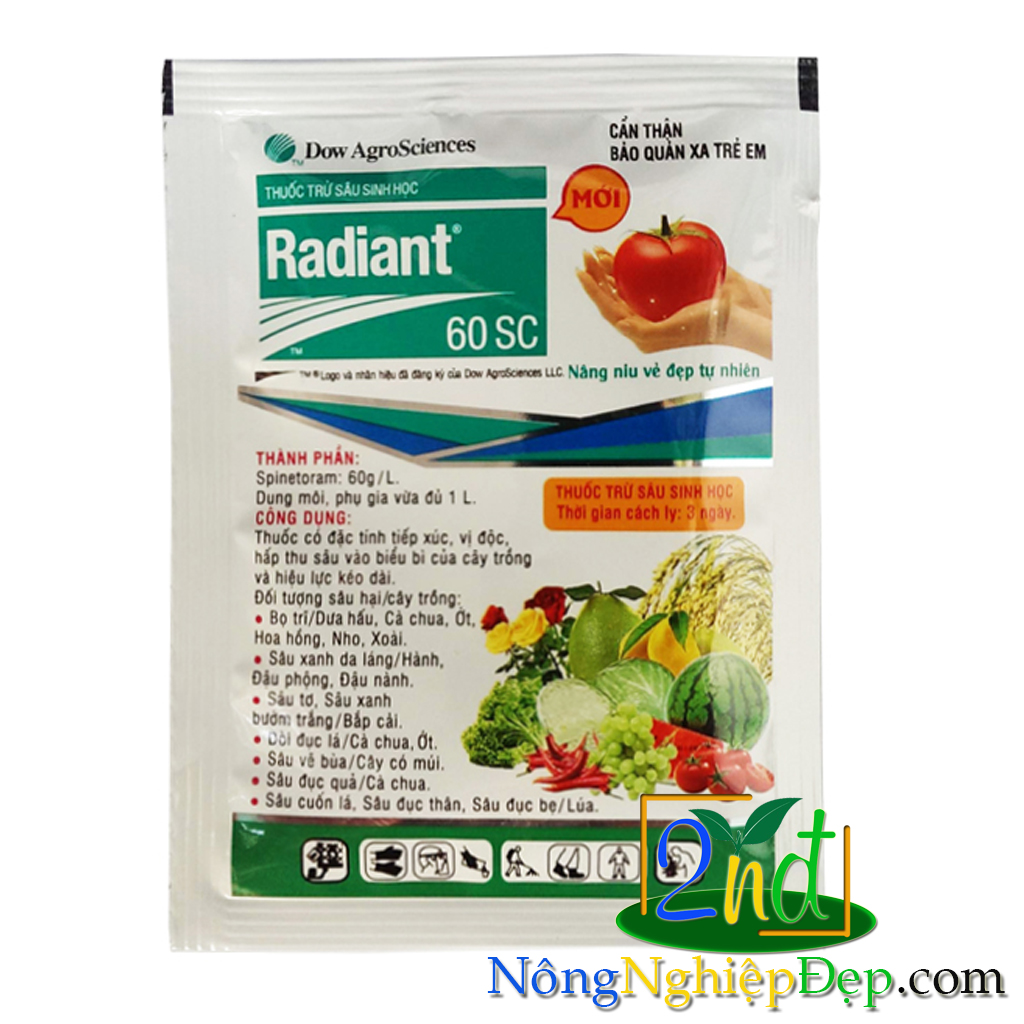 Combo bọ trĩ  hiệu quả 1 confido+ 1 radiant