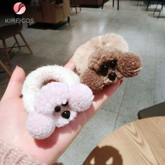 [HCM]Cột Tóc Chó Poodle siêu cute hot trend hàn quốc - kireicos