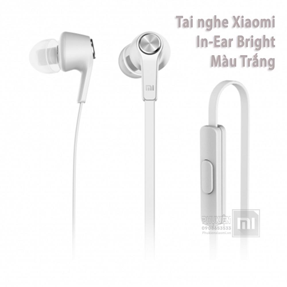 Tai nghe cho máy Xiaomi In-Ear Bright dây dẹp