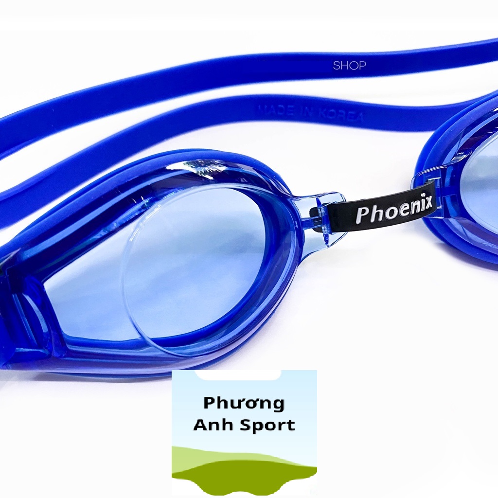 Kính bơi phoenix pn 203 chính hãng hàn quốc mẫu mới - kính bơi chống tia uv - chống sương mù