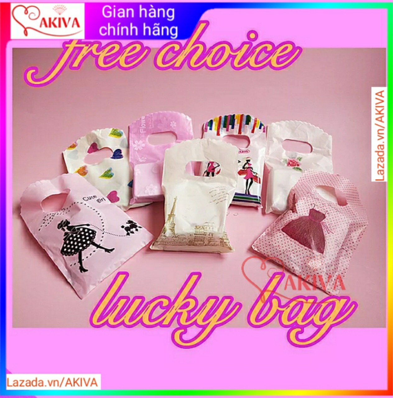 Quà tặng May mắn, Bí ẩn shop AKIVA dành tặng khách hàng, tự động thêm vào đơn hàng khi thỏa điều kiện, quà tặng tri ân khách hàng, quà tặng miễn phí, Free Gift