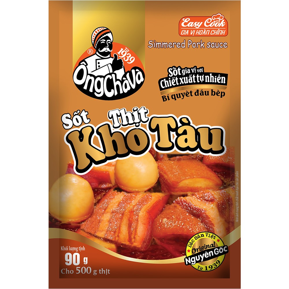 Ong Cha Va Simmered Pork sauce 90g