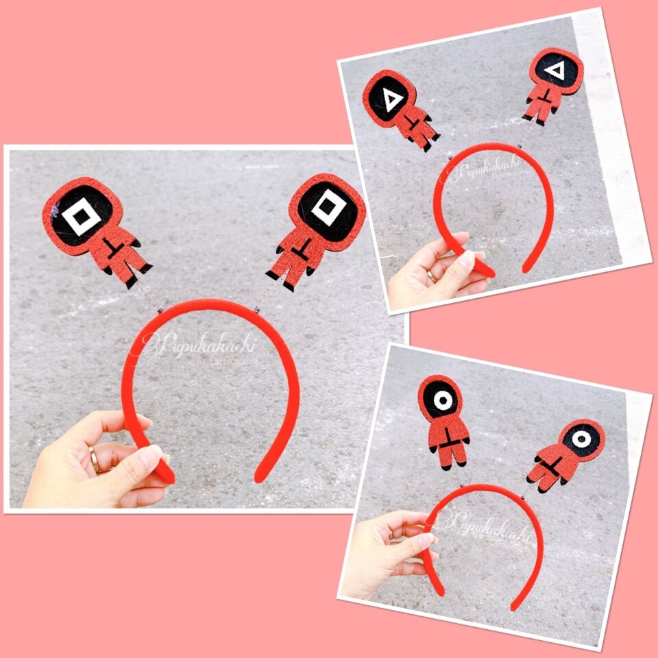 [MUA 2 GIẢM 5%]Cài tóc Squid Game phụ kiện tóc dễ thương