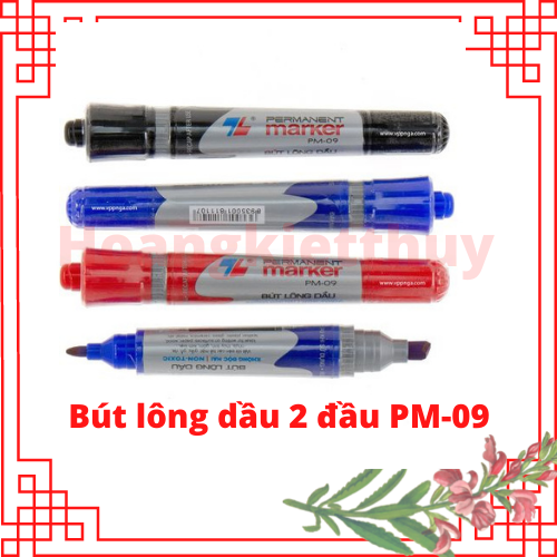 Bút lông dầu TL pm-09 2 đầu chính hãng thân to