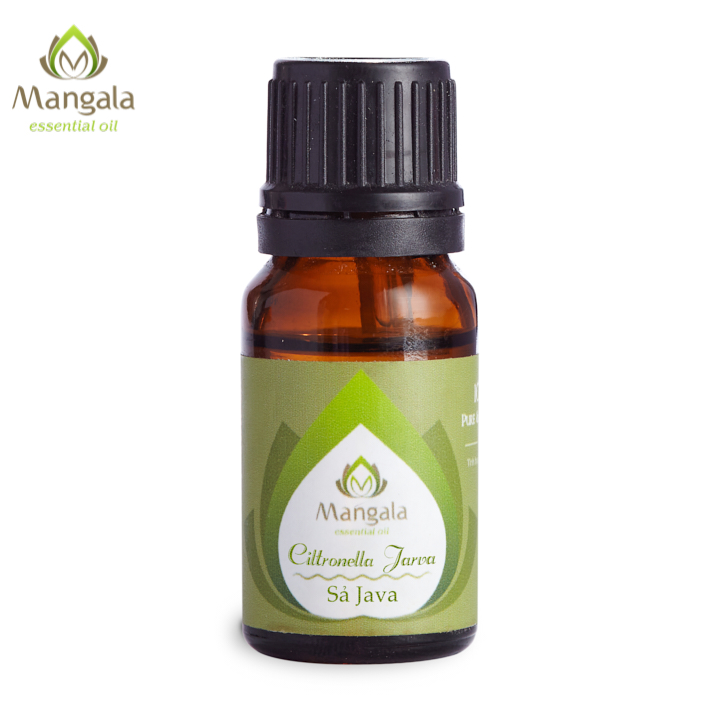 Tinh dầu sả java nguyên chất - 10ml - tinh dầu thiên nhiên cao cấp mangala