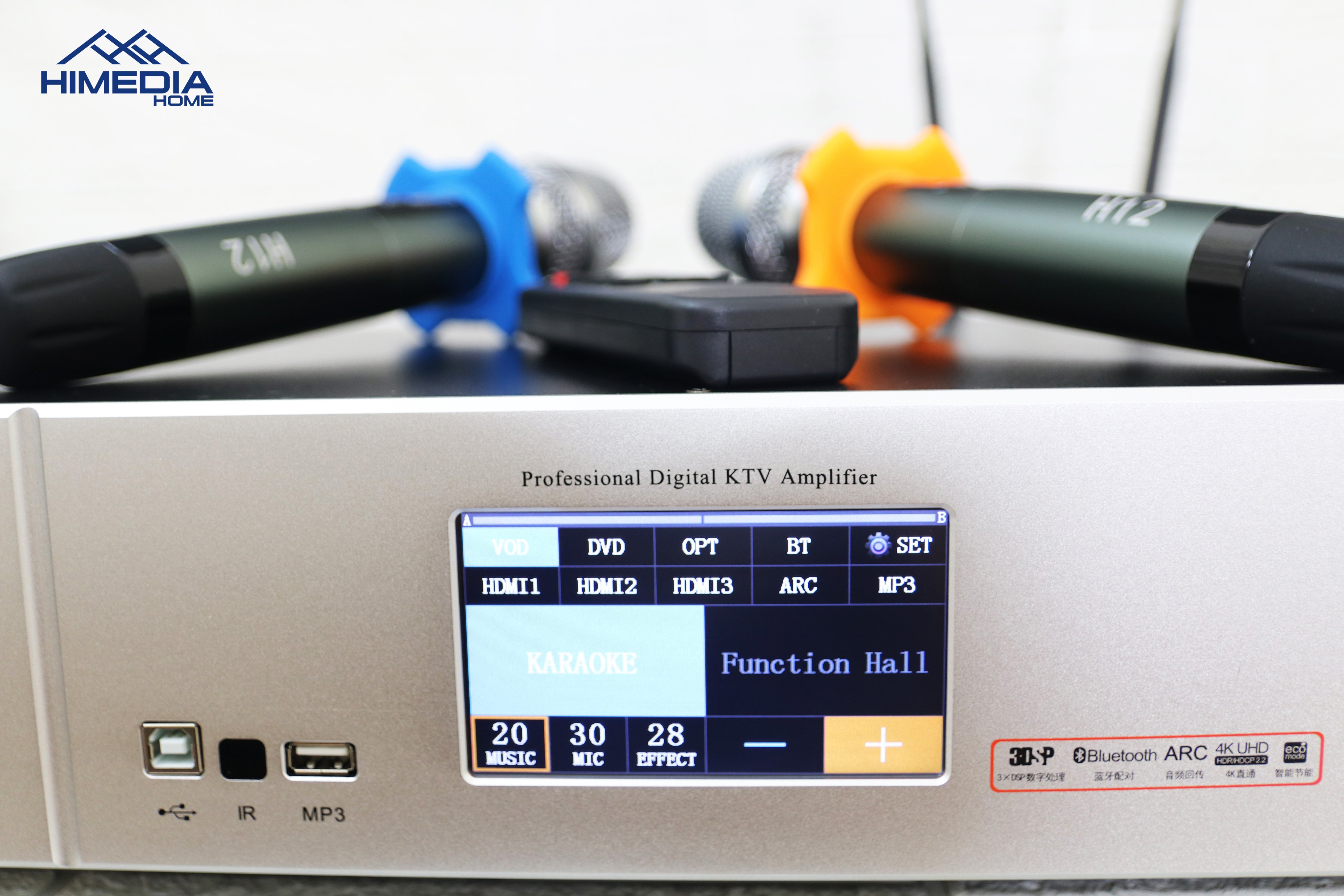Ampli Karaoke, xem phim cao cấp Himedia Home H12 (Bluetooth 4.2)