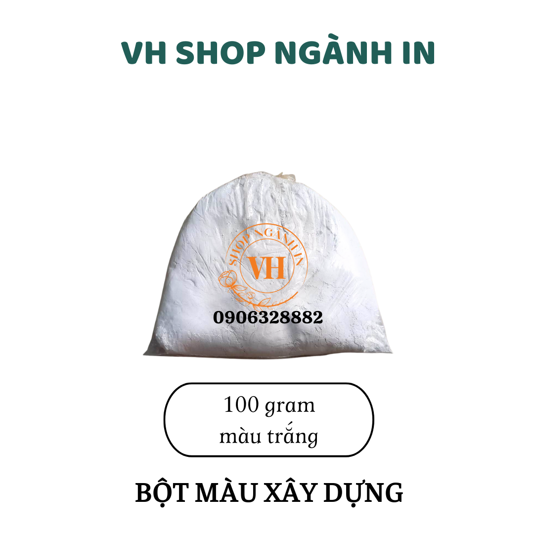 Túi 100 gram Bột màu xây dựng