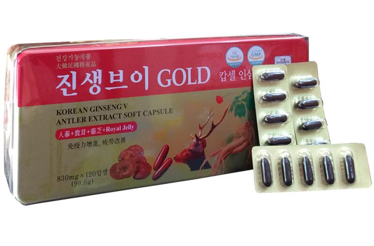 Viên đạm sâm nhung linh chi Dongwon Hàn Quốc 120 viên