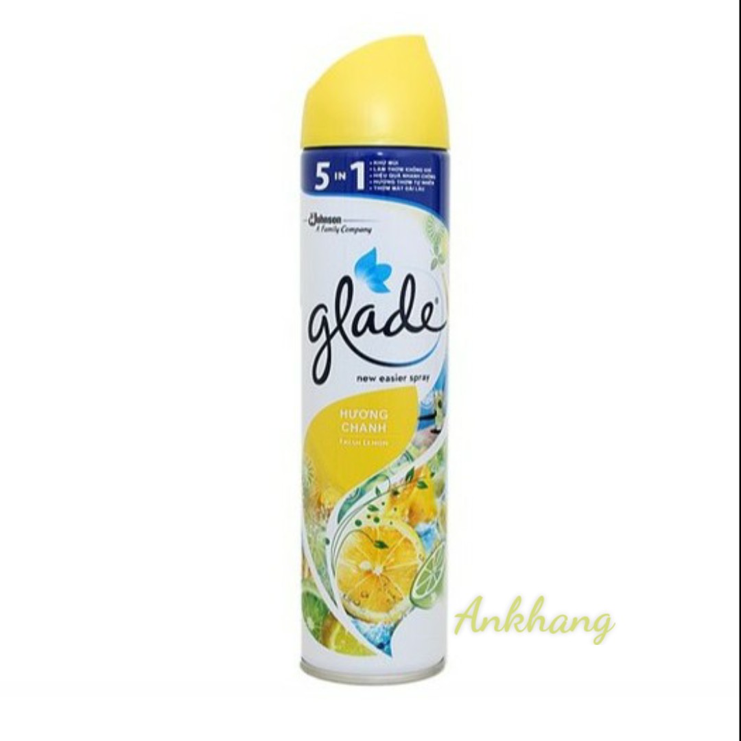 Xịt phòng Glade hương chanh - Lemon 280ml