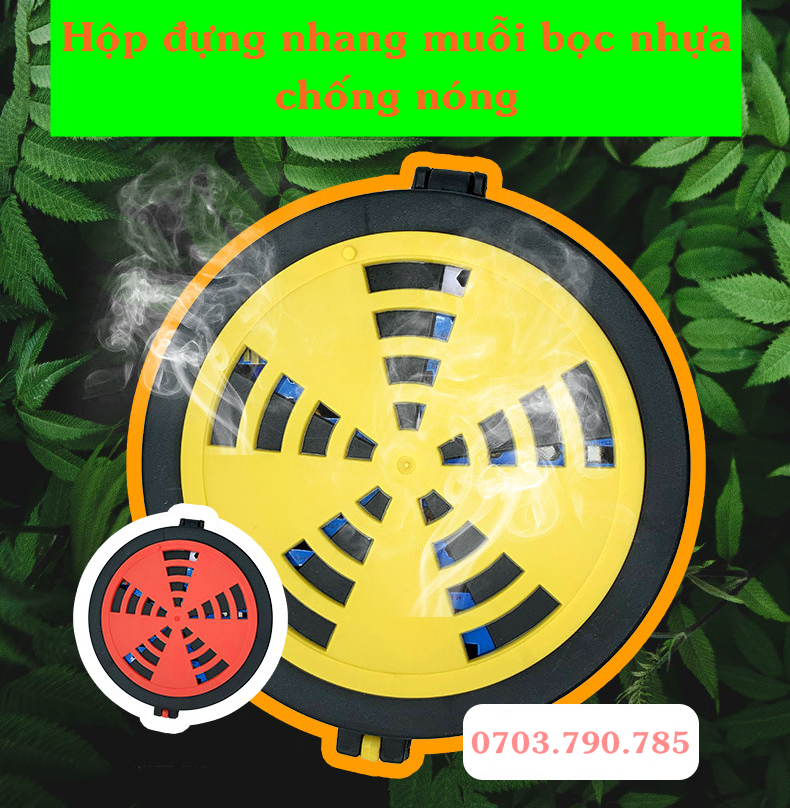 HCMHỘP ĐỰNG NHANG MUỖI BỌC NHỰA CHỐNG NÓNG
