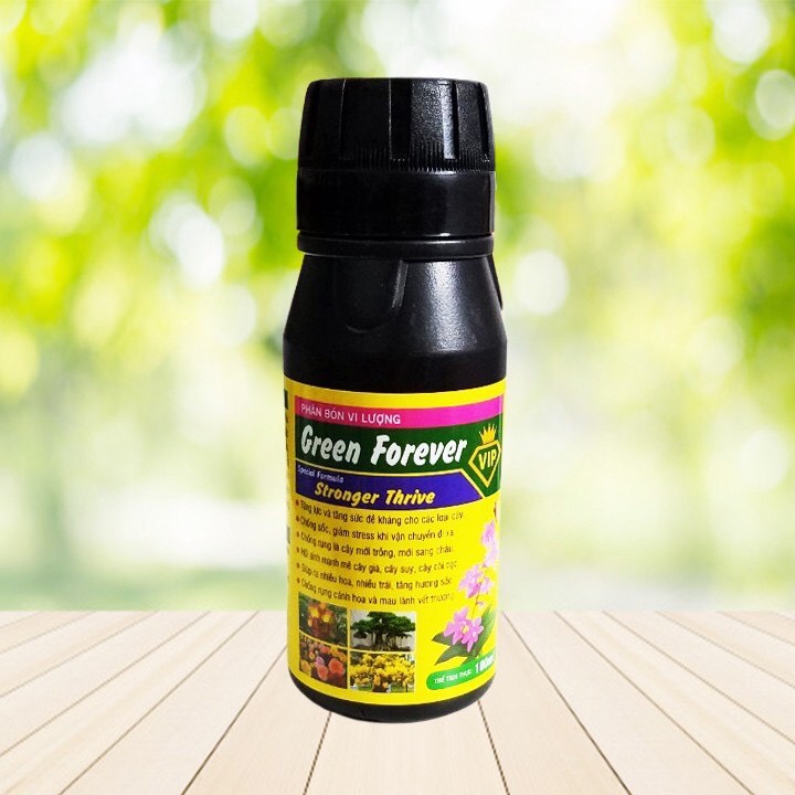 PHÂN BÓN VI LƯỢNG GREEN FOREVER - chai 100ml Stronger Thrive