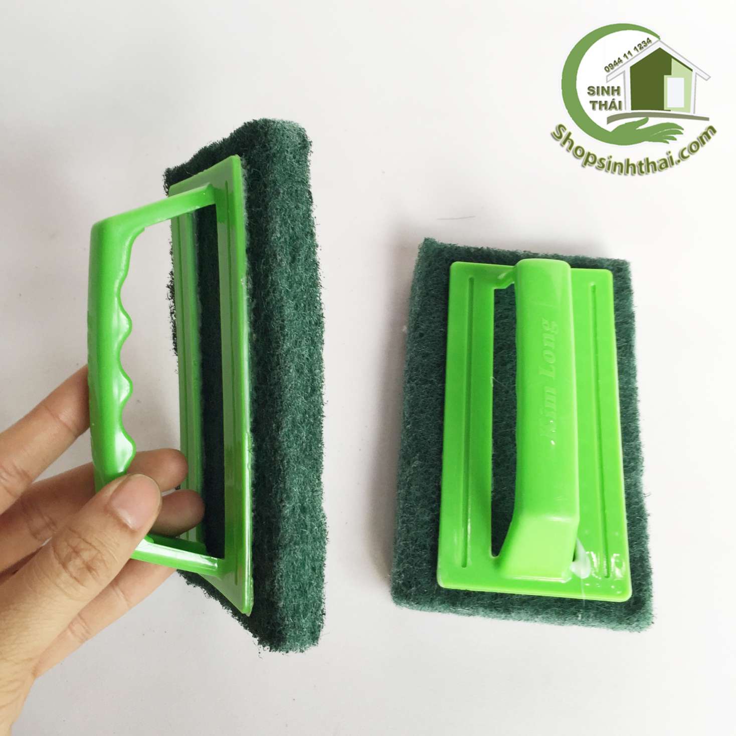 [HCM]Bàn chà cước xanh có tay cầm