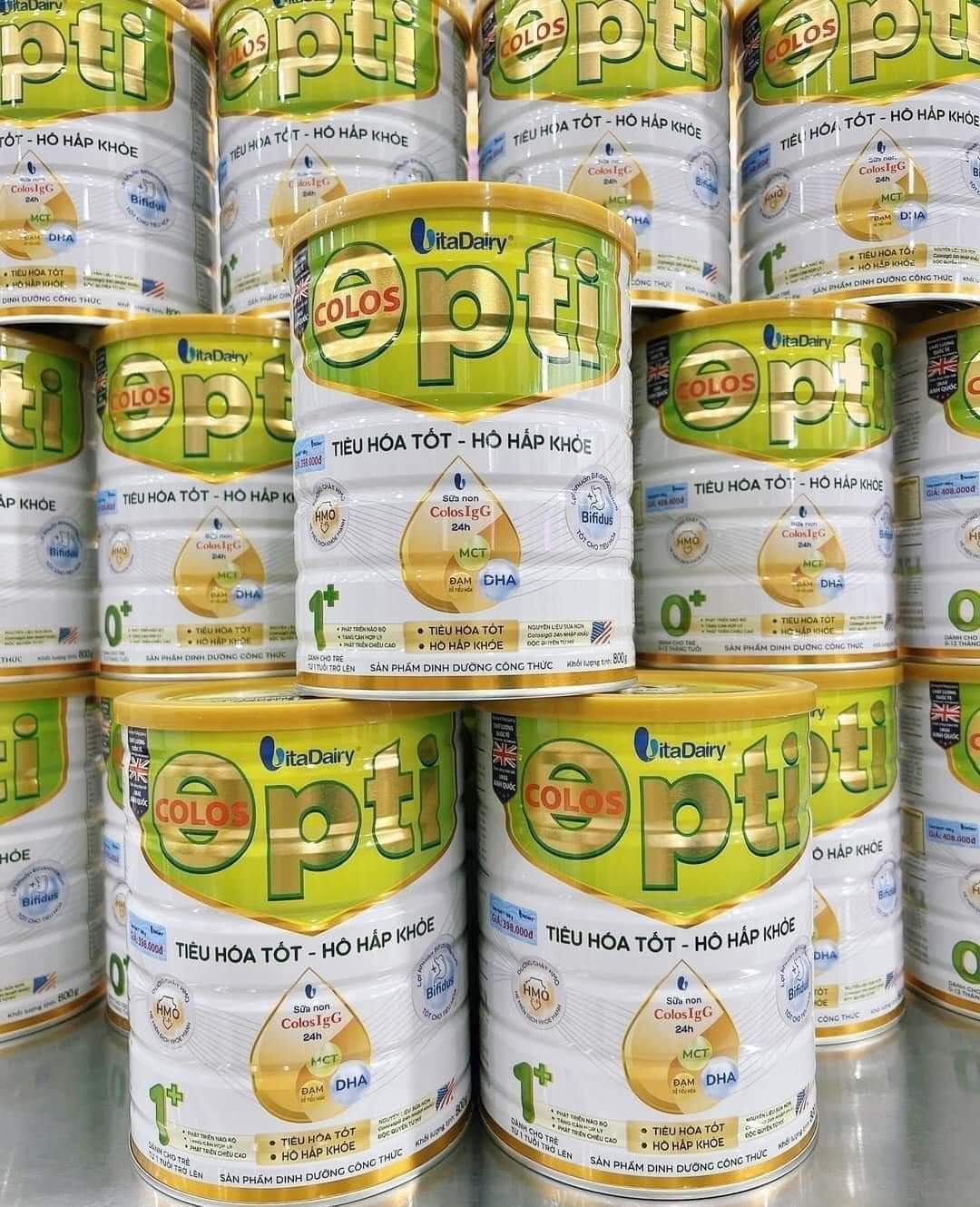Sữa Colos OPTI 1+ 800gr (Date mới)
