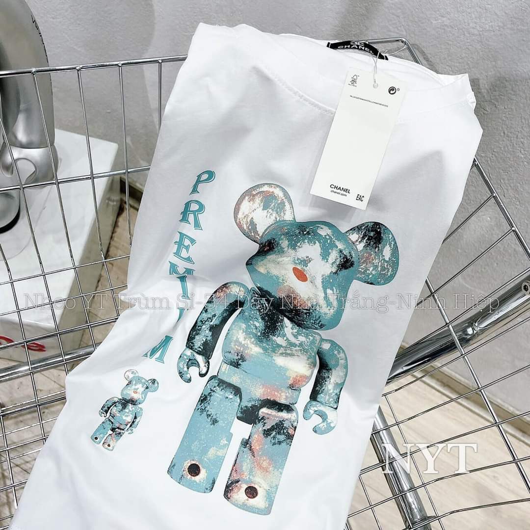 Áo phông nữ hình gấu robot_ hot trend