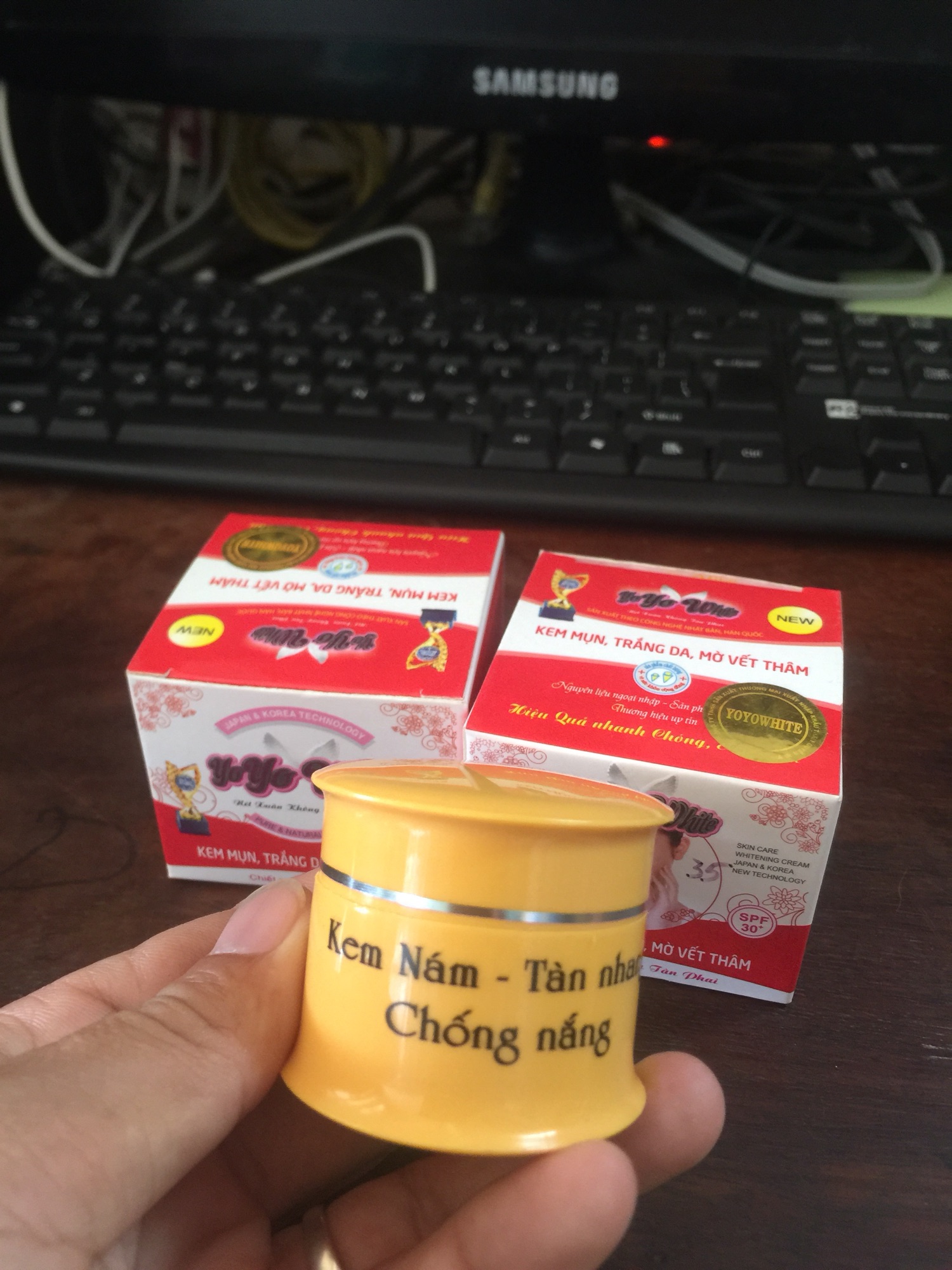 Kem nám mụn YoYo White