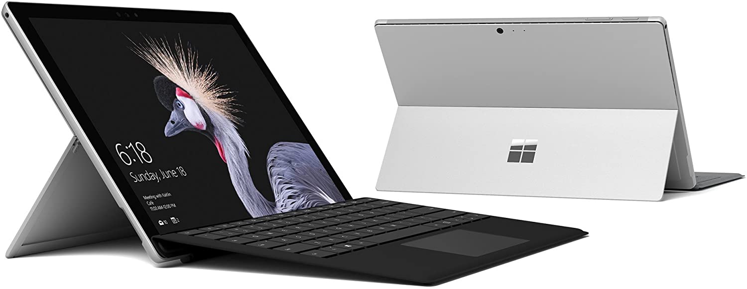 Bàn Phím Type Cover Surface Pro 3,4,5,6,7,7plus Đen - Like New 99%