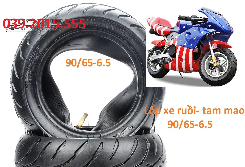 SĂM LỐP XE MOTO MINI 50CC 90/65-6.5