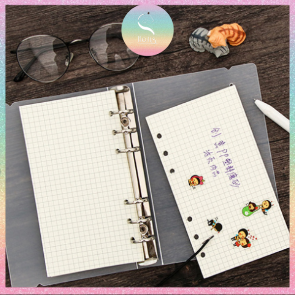 White Binder Bìa còng binder notebook A7/ A6/ A5/ B5/ A4 (Không kèm giấy)