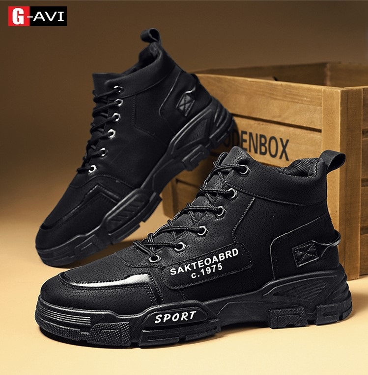 Giày nam, giày bốt cao cổ nam cao cấp mẫu mới nhất SP- D03