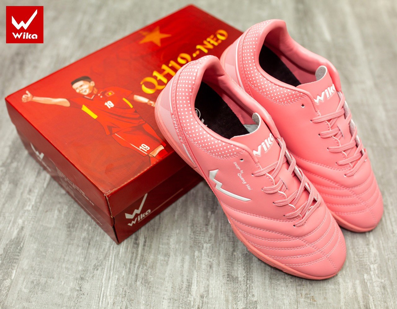 GIÀY ĐÁ BÓNG WIK.A  QH19 NEO - SIÊU PHẨM CHÍNH HÃNG - BẢO HÀNH 1 ĐỔI 1