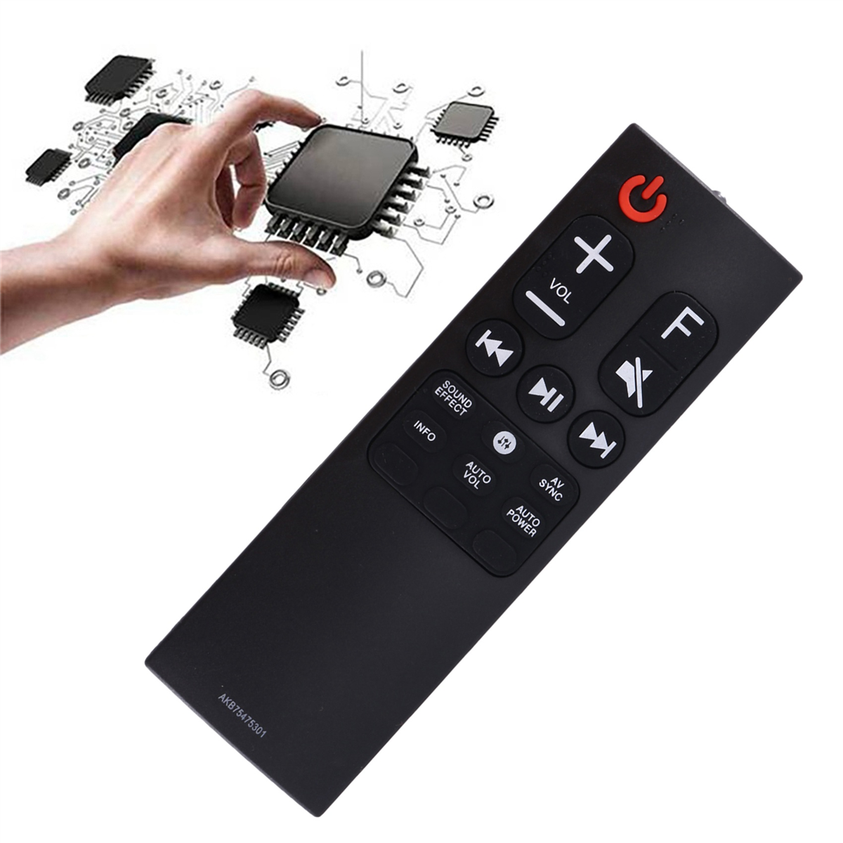 Replacement Remote Control AKB75475301 for LG Soundbar Speaker Remote Control