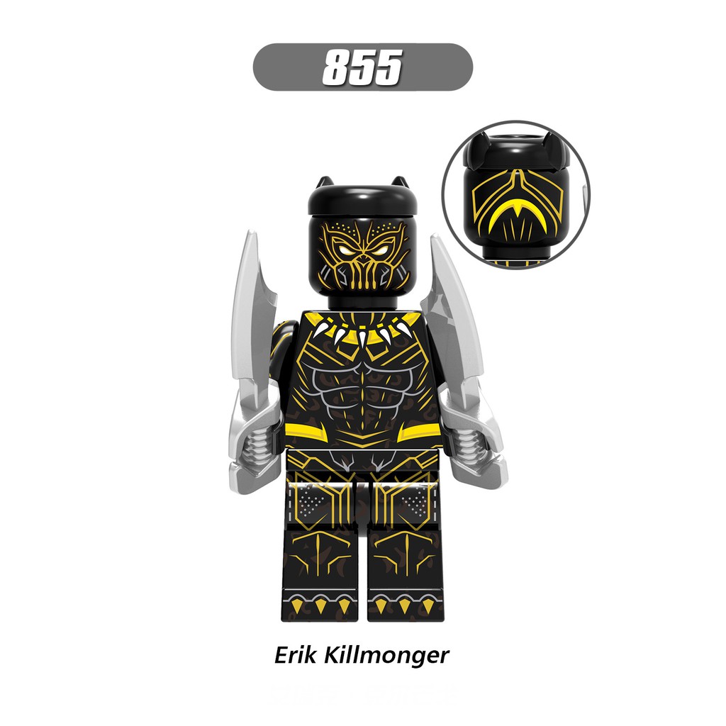 Mini   Bộ Tộc Báo Đen Black Panther X0191