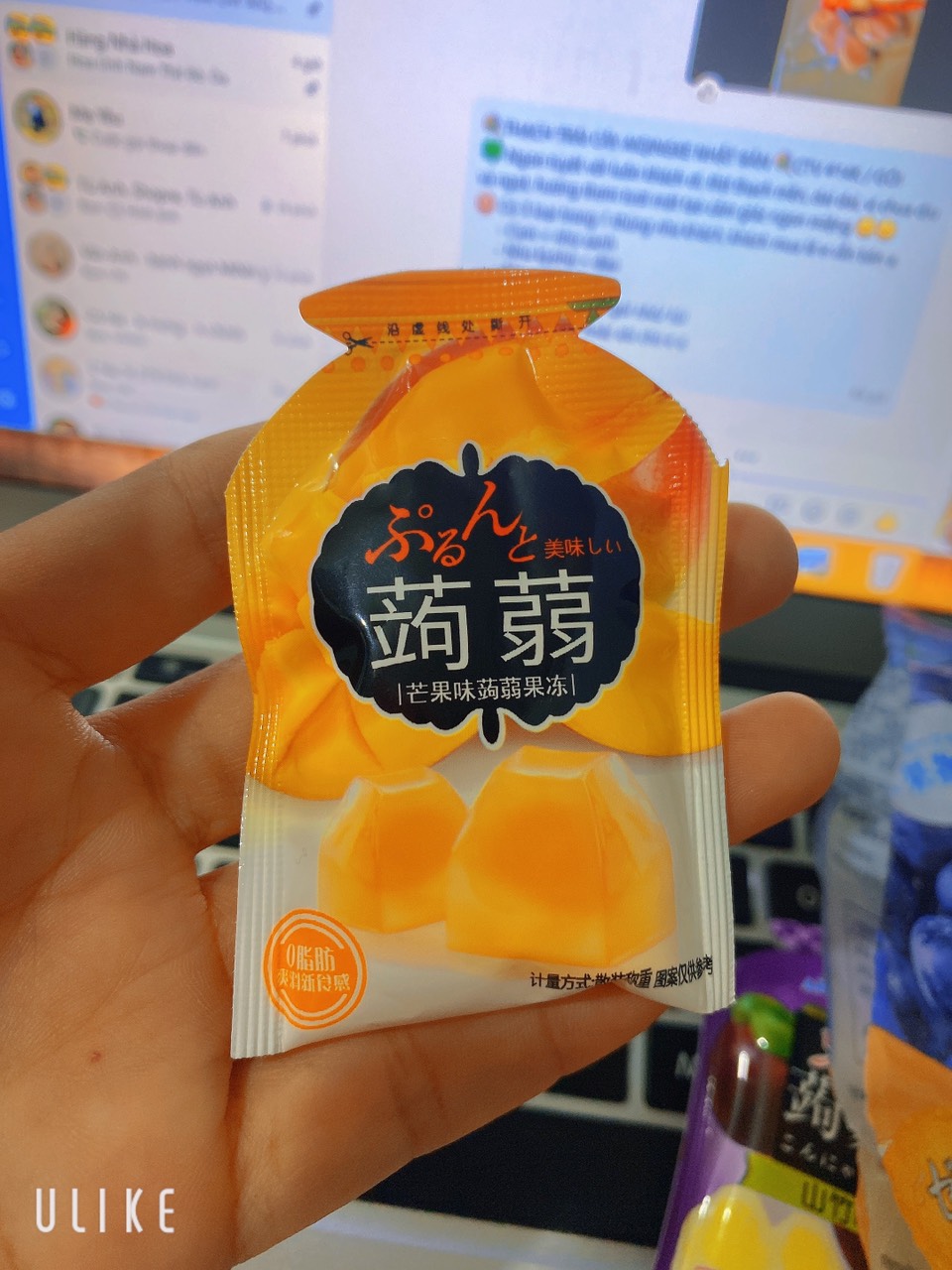 THẠCH TRÁI CÂY AIQINGKE NHẬT BẢN