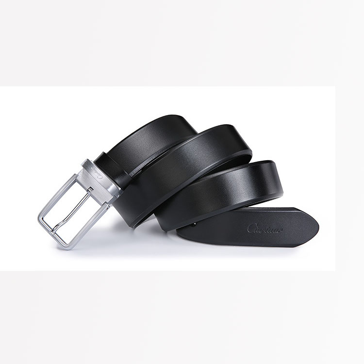 Belt buckle leather belt men's leather belt fashion businessmen imported ciartuar Italy
