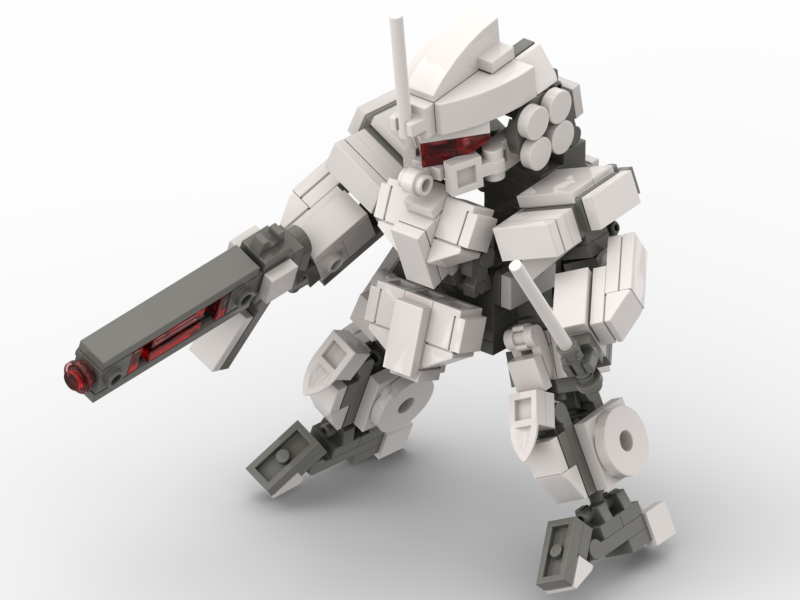 Đồ chơi lắp ráp Robot Moc mech PhanTom 1